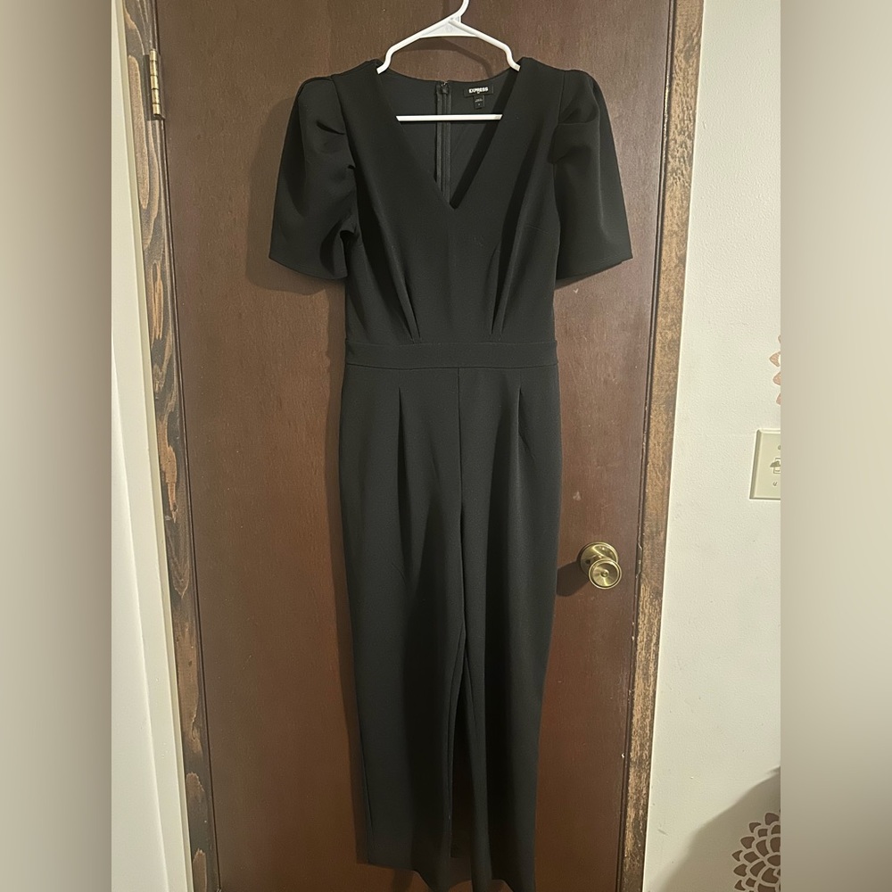 small black formal jumpsuit